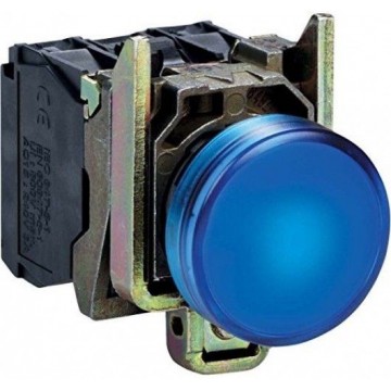 Ενδεικτική λυχνία με LED μπλε 230…240V