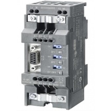SIMATIC DP, RS485 repeater For connection of PROFIBUS/MPI bus systems with max. 31 nodes max. baud rate 12 Mbit/s, Degree of protection IP20 Improved user handling