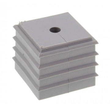 Ψύχα για διάμετρο καλωδίου 3-4mm 20,7 x 20,7 mm CDKG 4 V0 γκρι