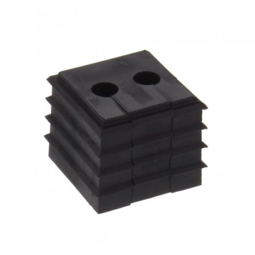 Ψύχα για διάμετρο καλωδίου 2x5-6mm 20,7 x 20,7 mm CDKG 2x5-6 ΗΒ μαύρη