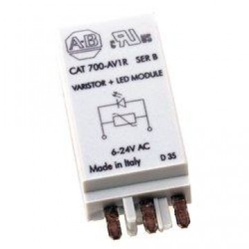 Απαγωγέας υπερτάσεων 6-24VDC με ένδειξη LED (χρησιμοποιείται με βάση 700-HN204/205)